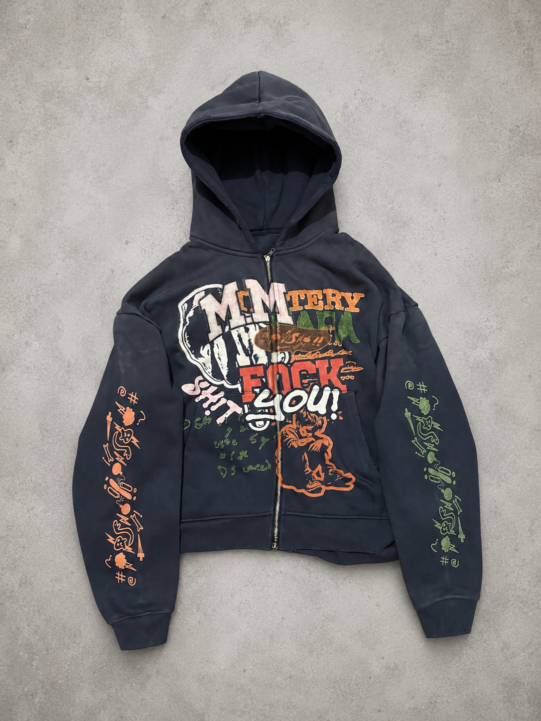 MYSTERY MAFIA HOODIE ZIP UP FLEECE